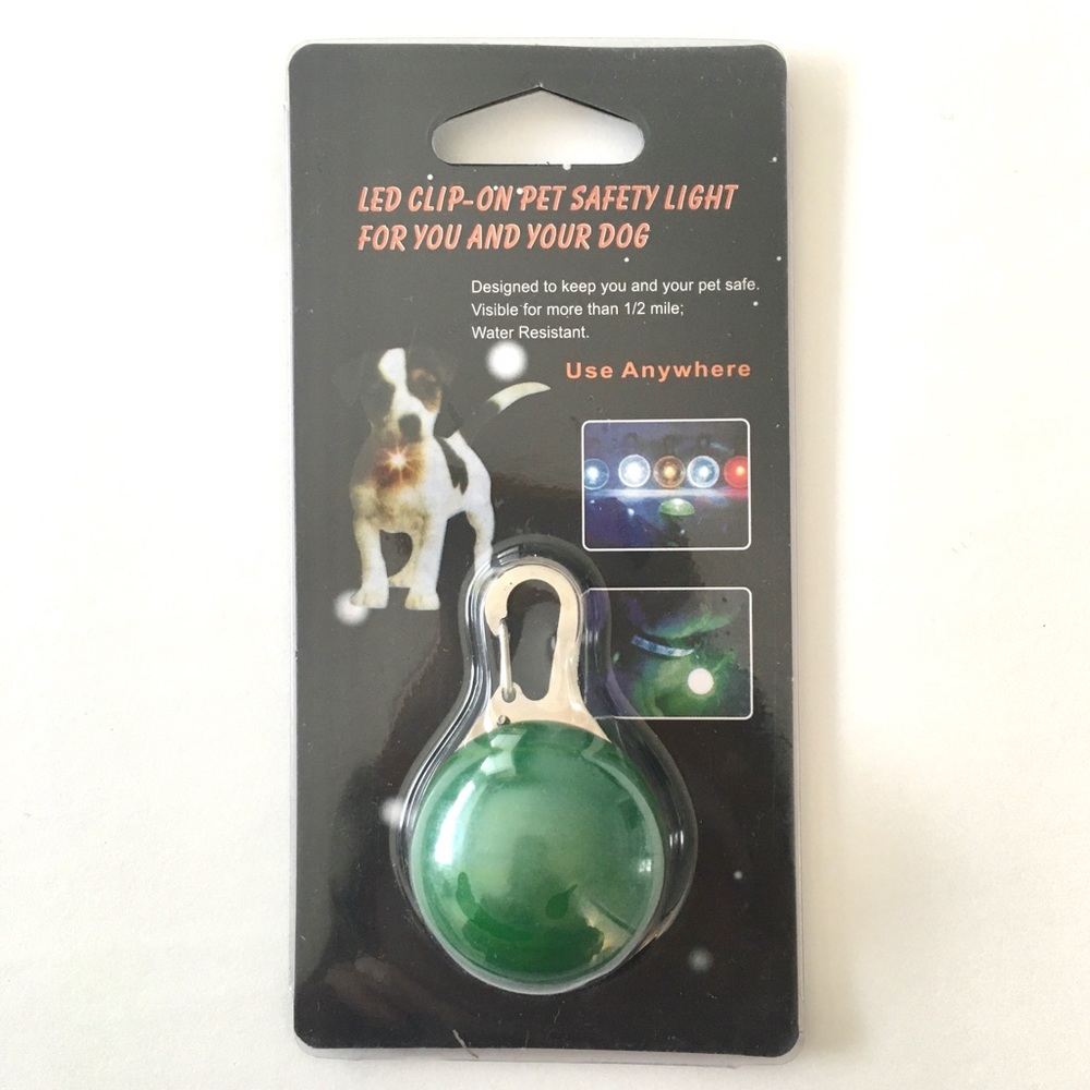 Led Light for Pets NWT - Green - Picture 5 of 13